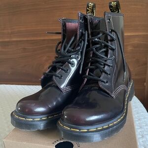 Brand New Vegan 1460 Cherry Red Doc Martens Size 8